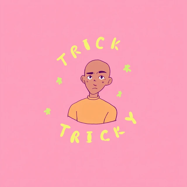 Tricky Illustration Retro Cartoon Style