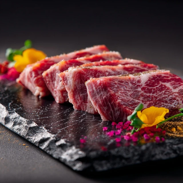 Wagyu Picanha Food Photography Closeup
