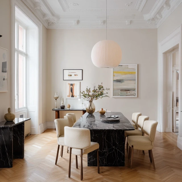 Minimalist Dining Room Interior Design Ideas