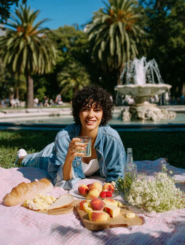 Summer Picnic Park Lifestyle Photography
