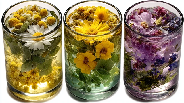 Floral Tea Collection Chamomile Lavender Rose Mint