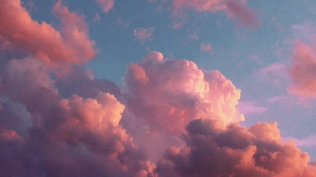 Pink Cloudscape Beautiful Sky Scenery Wallpaper