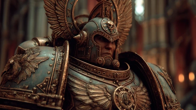 Horus Primarch Warhammer 40k Epic 8k Art