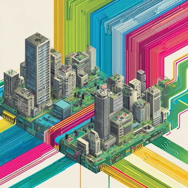 Embedded Systems Smart Ecosystems Illustration