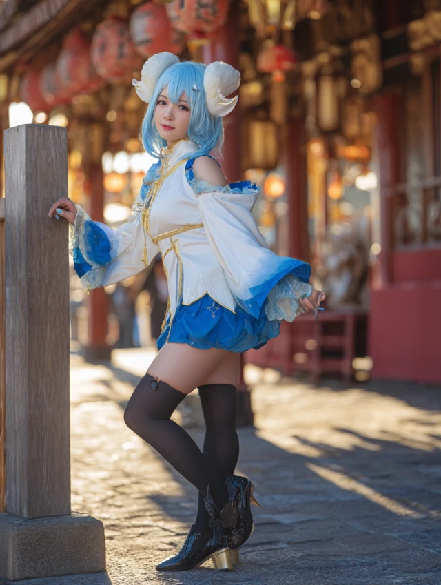 Sangonomiya Kokomi Cosplay Beautiful Girl