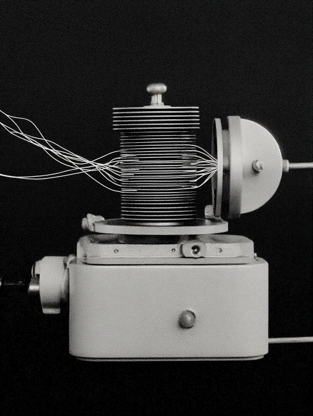 Electric Coil Old Science Movie Inspired
