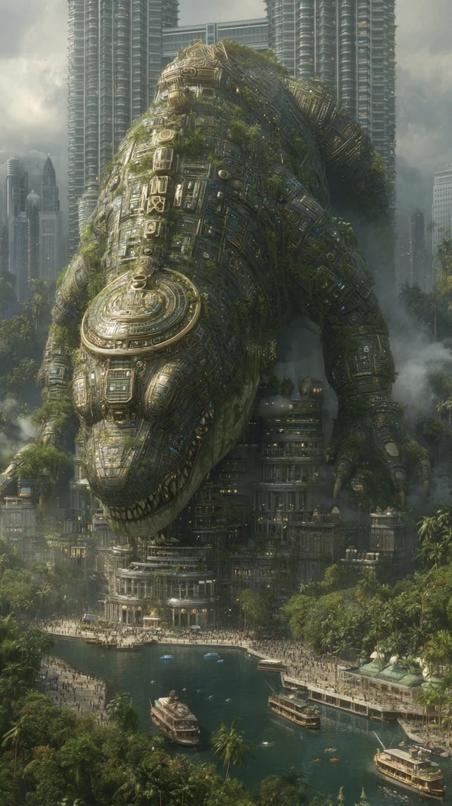 Mythical Crocodile Guardian of Kuala Lumpur