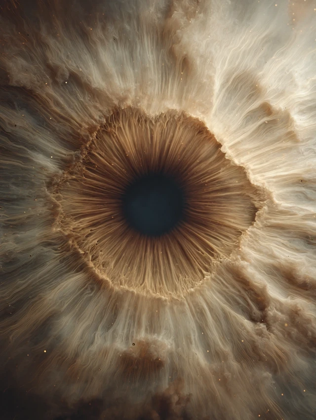 Cosmic Iris Eye of God Artwork