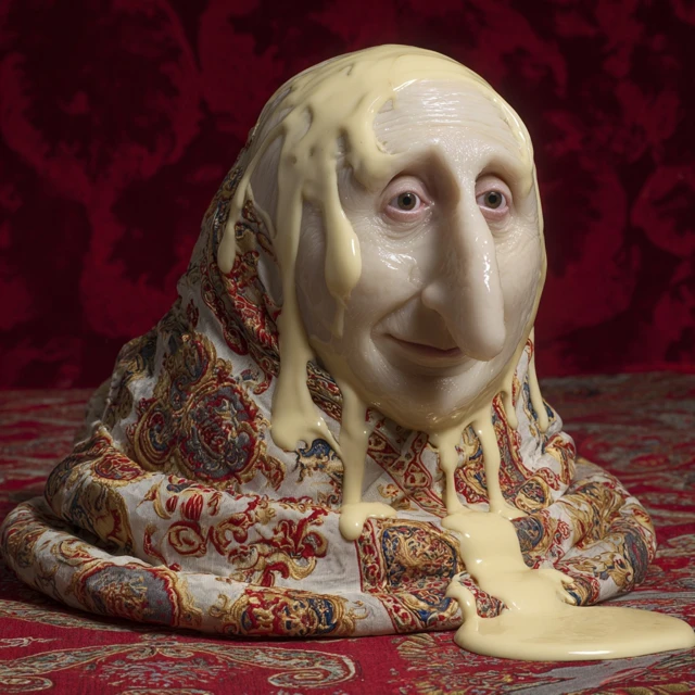 Ranch Mayonnaise Head Portrait