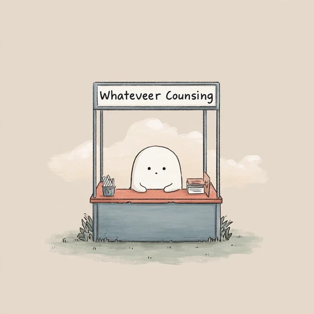 Cute Cartoon Counseling Illustration