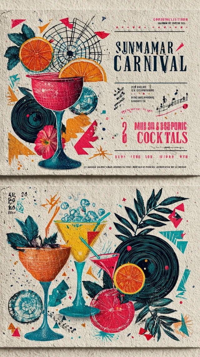 Summer Carnival Music Cocktails July 20th