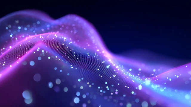 Abstract Cyberpunk Tech Background Dynamic Flow 8K