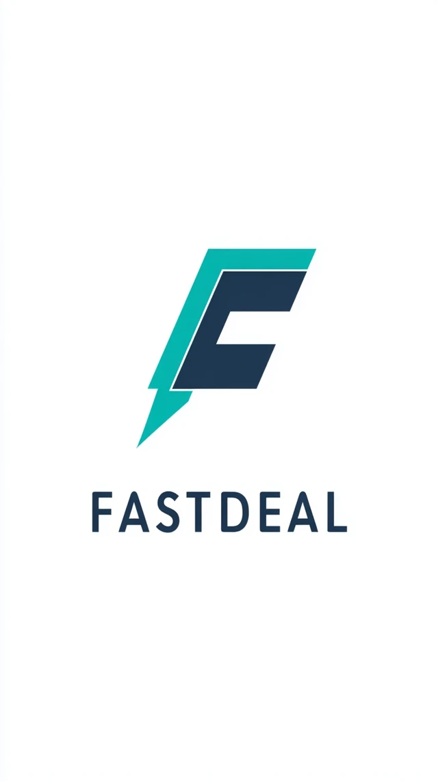 FastDeal Logo Design Real Estate Investment Brand