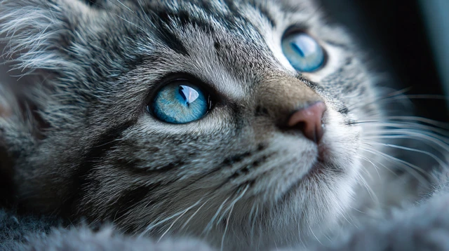 Cute Cat Portrait Cozy and Adorable