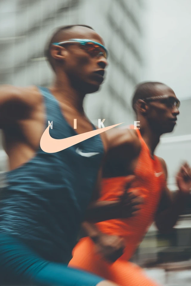 Dynamic Sprinters in Motion: Nike Ad