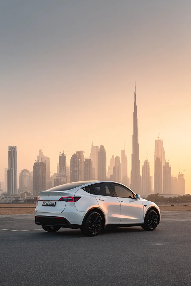 Tesla Model Y in Dubai: Luxury Electric Car