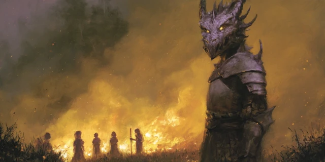 Dragon Knight Fantasy Art