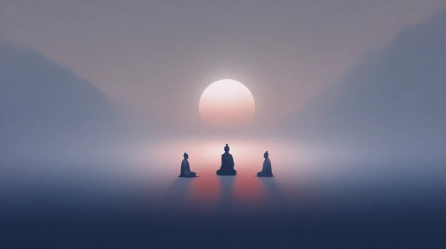 Zen Masters Under the Full Moon