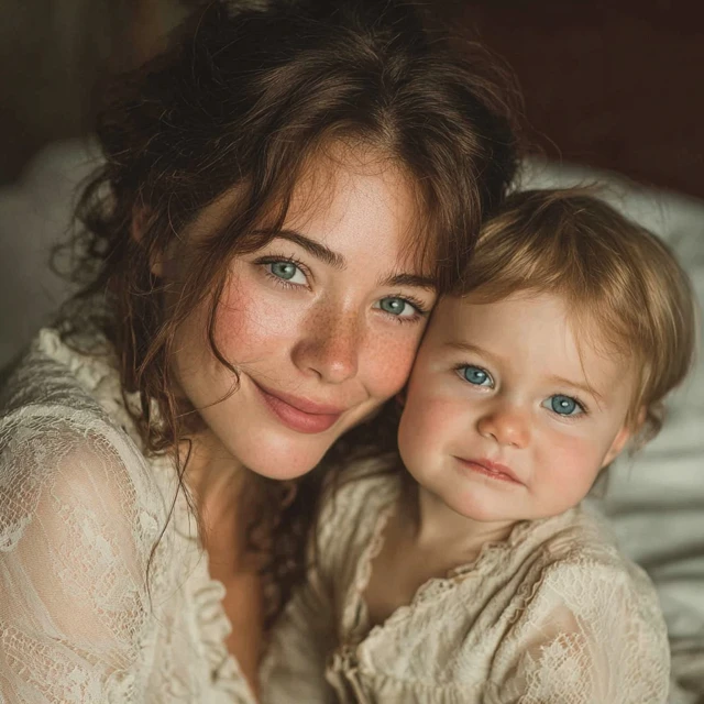 Mother and Baby Tender Moments Photography