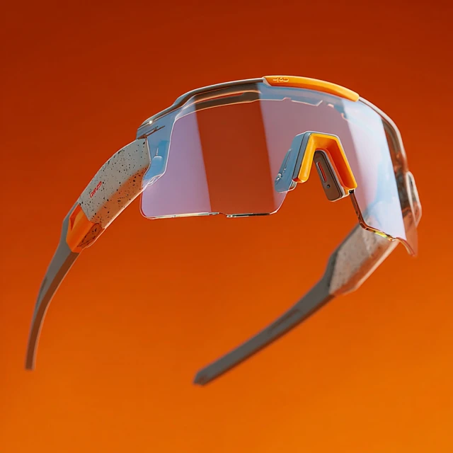 Sport Sunglasses Industrial Design Wide View Sporty