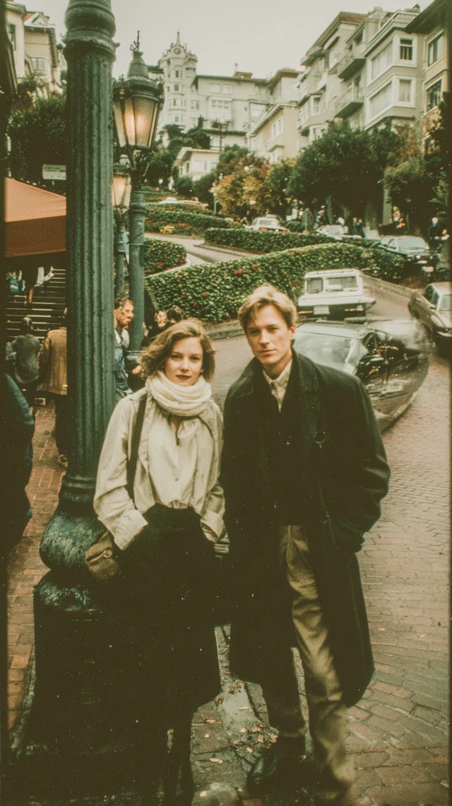 1980s Couple on Lombard Street Photography