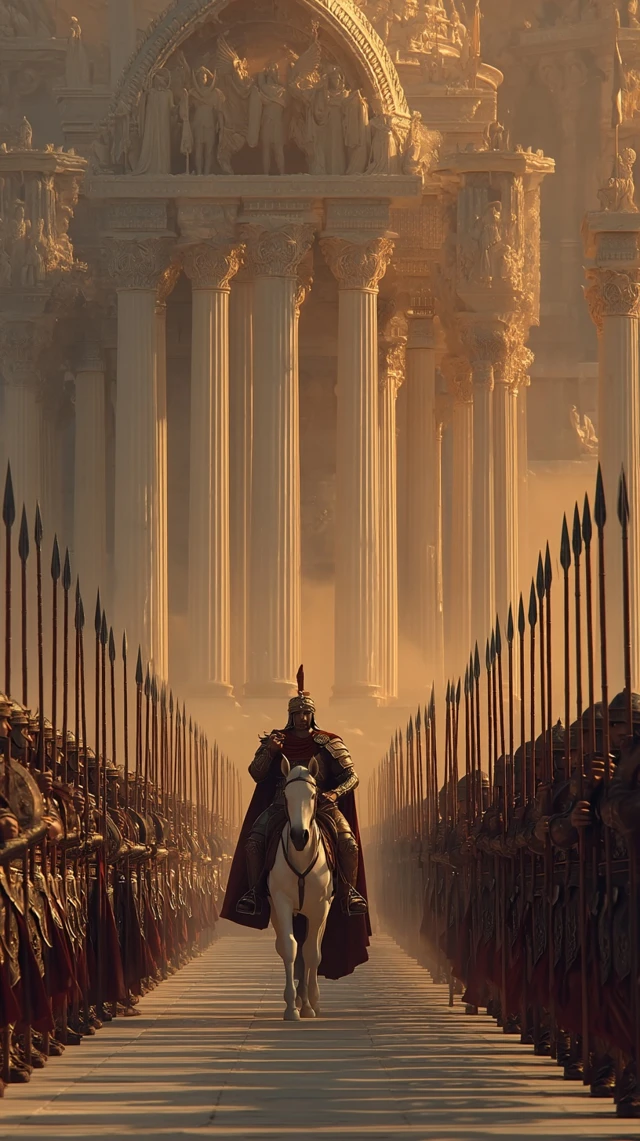 Roman Emperor Epic Entrance Ancient Greece