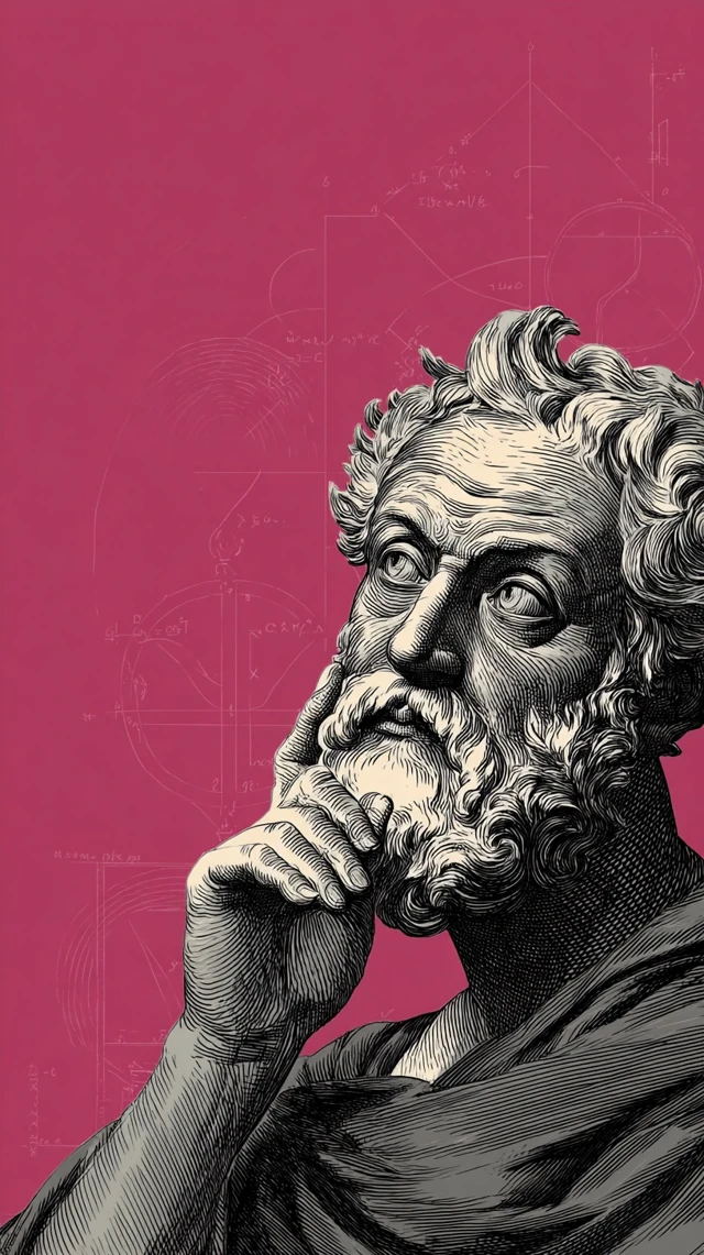 Stoic Philosopher Contemplating Wisdom