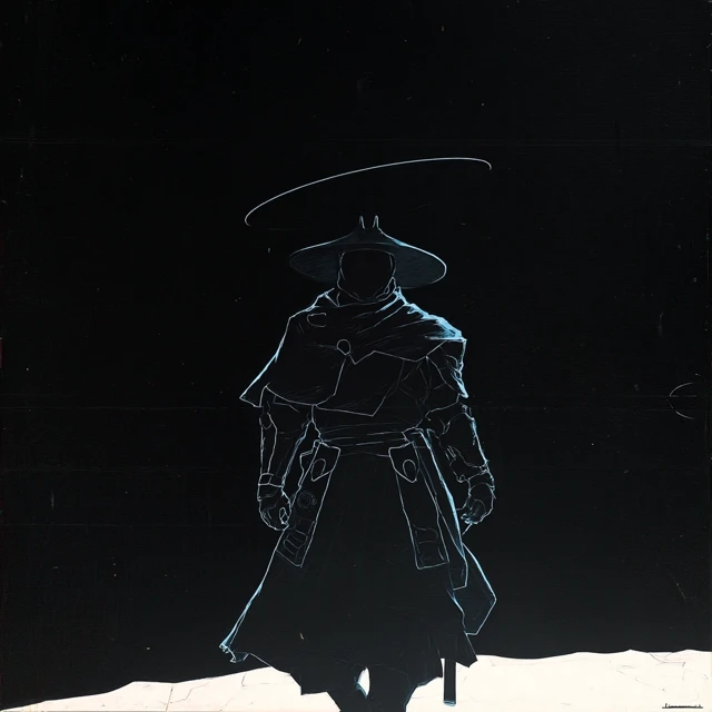 SciFi Manga Poster Cover Art