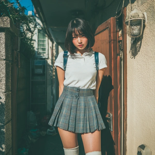 Japanese High School Girl Summer Uniform
