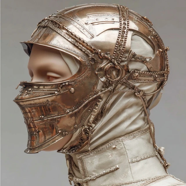 Medieval Helmets for Women in Battle