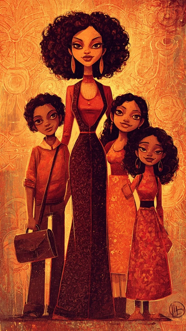 1970s Family Portrait: Bill Carman Style