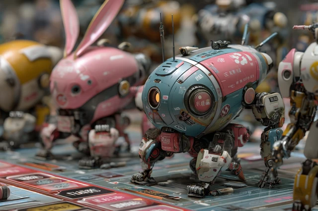 Board Game Fantasy Mechs Warriors Princesses