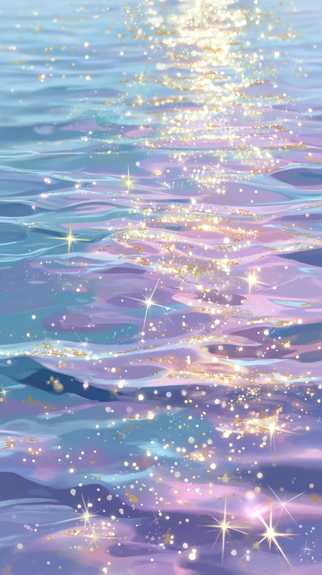 Sparkling Water Surface Wallpaper