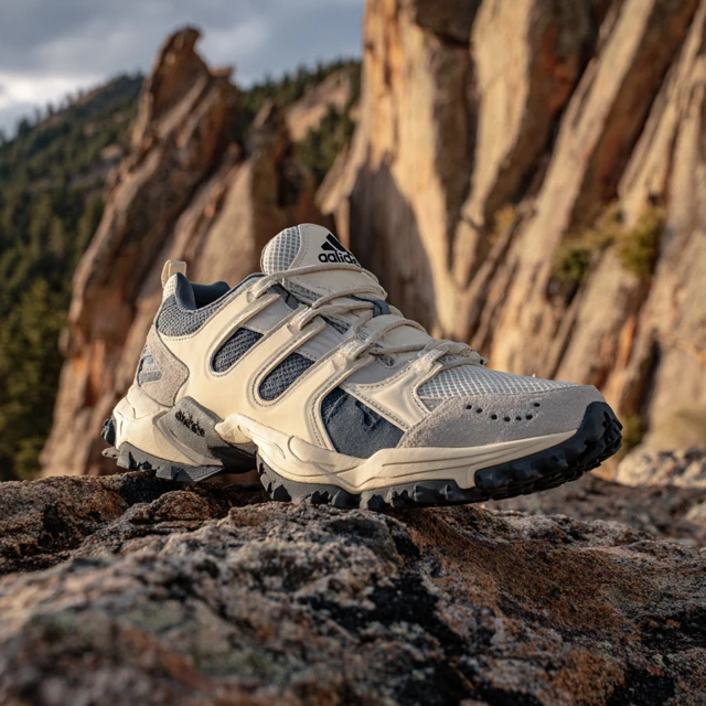 Adidas Trail Tactical Ivory Slate Rockburn Shoes