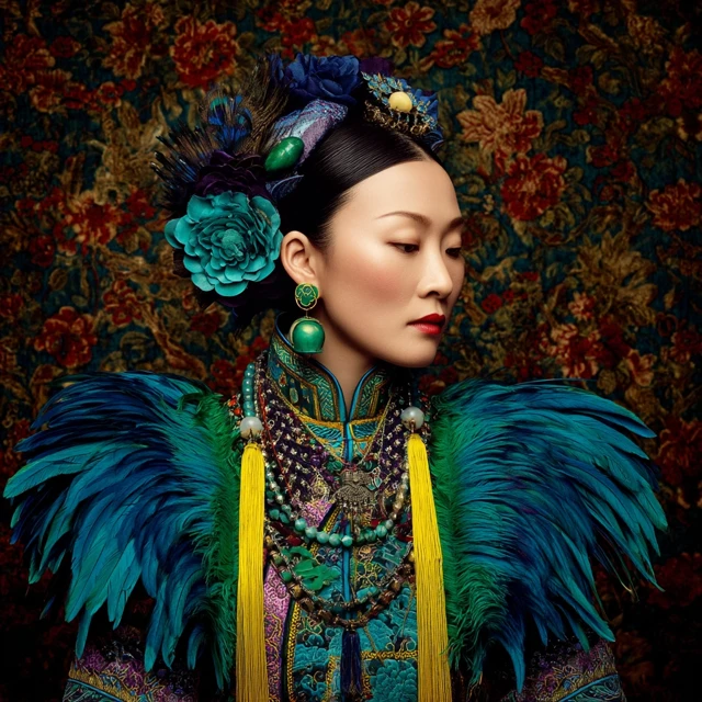 Empress Dowager Cixi Jewelry: Oriental Style Photography