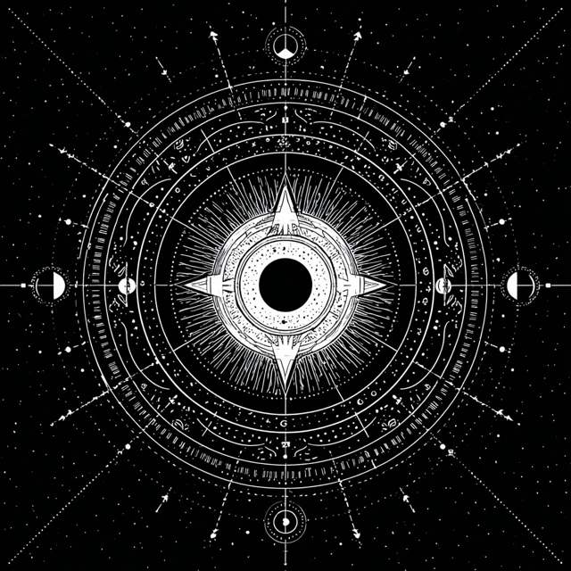 Celestial Geometry Astral Plane Illustration