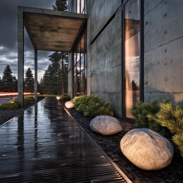 Happy Architecture Photorealistic Exterior Design