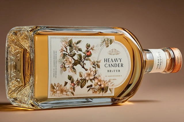 Elegant Hard Cider Label Design