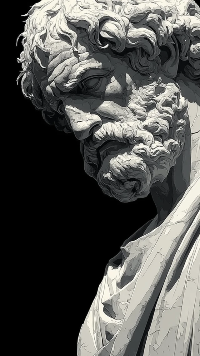 Ancient Sculpture Inspired Minimalist Art