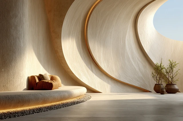 Minimalist Interior Design Calm Morning Light