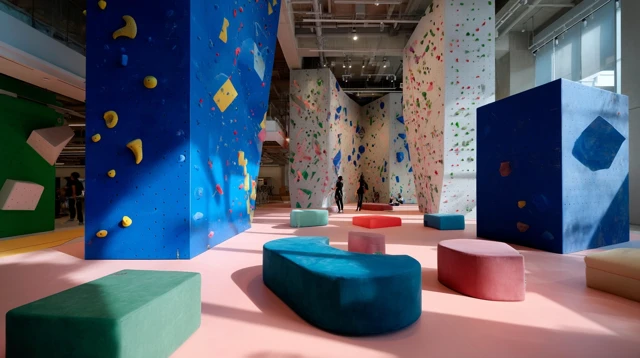 Indoor Climbing Gym Playground Sports Complex