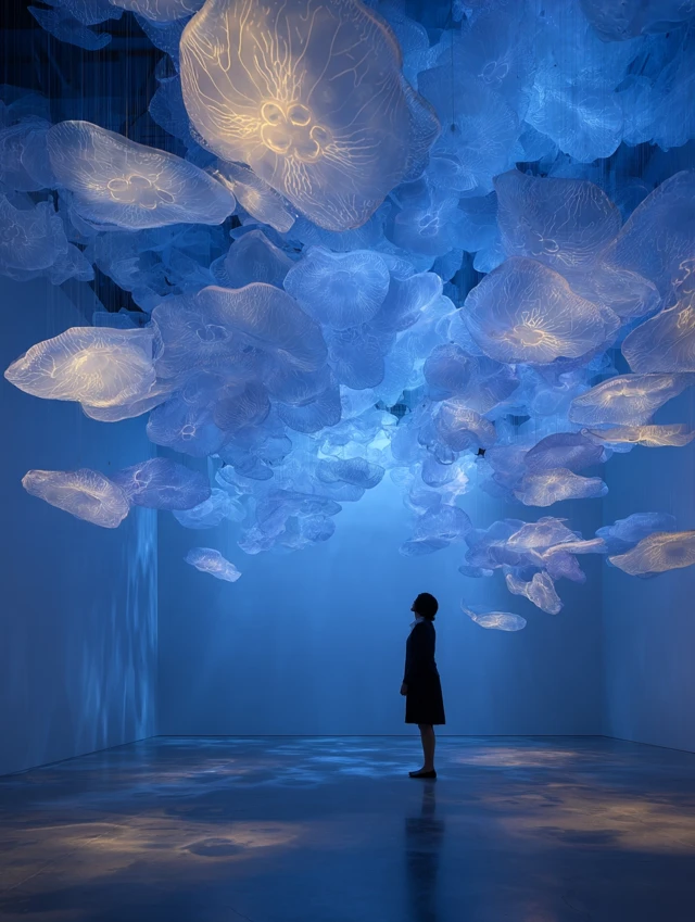 Ethereal Jellyfish Installation