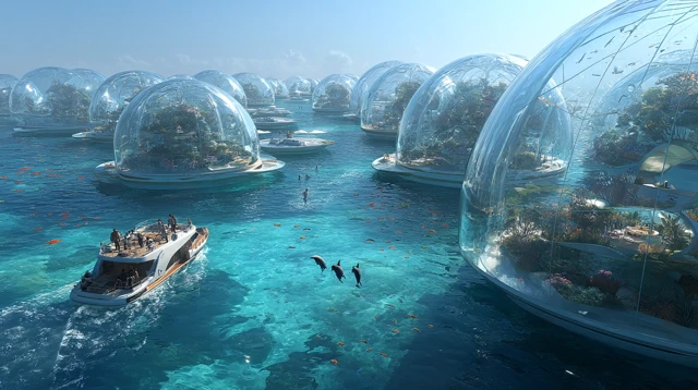 Future Ocean City: Sci-Fi Marine Ecosystem