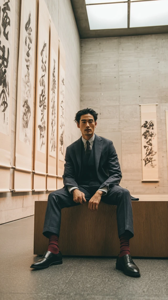 Modern Japanese Art Museum Mens Fashion and Style