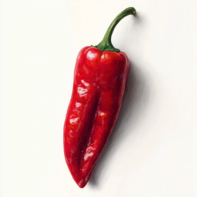 Detailed Hyper Realistic Chilli Pepper Art