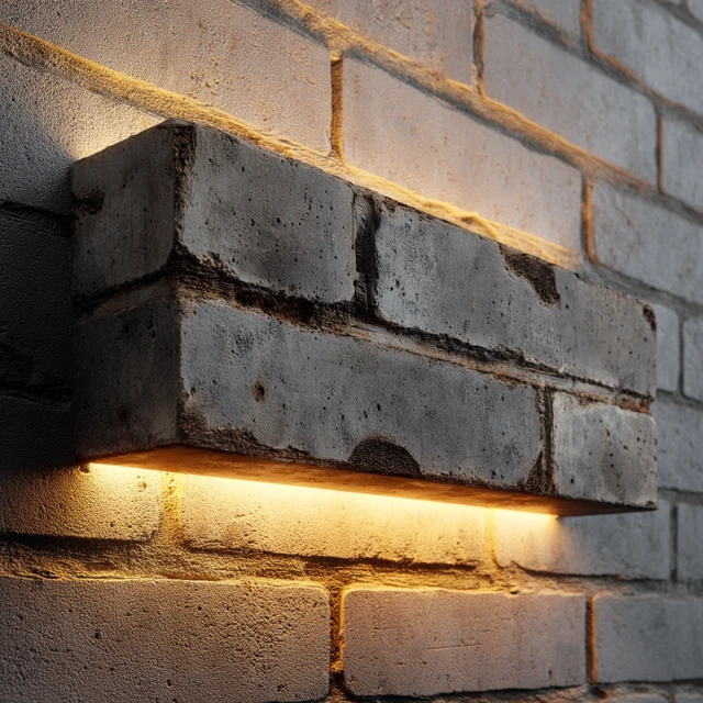 Concrete Wall Lamp Modern Lighting Design