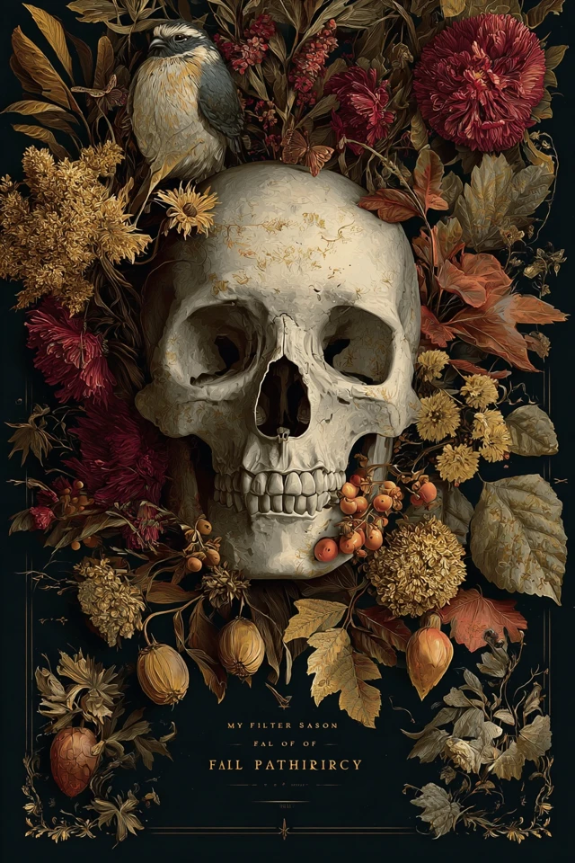 Fall of the Patriarchy Skull Artwork