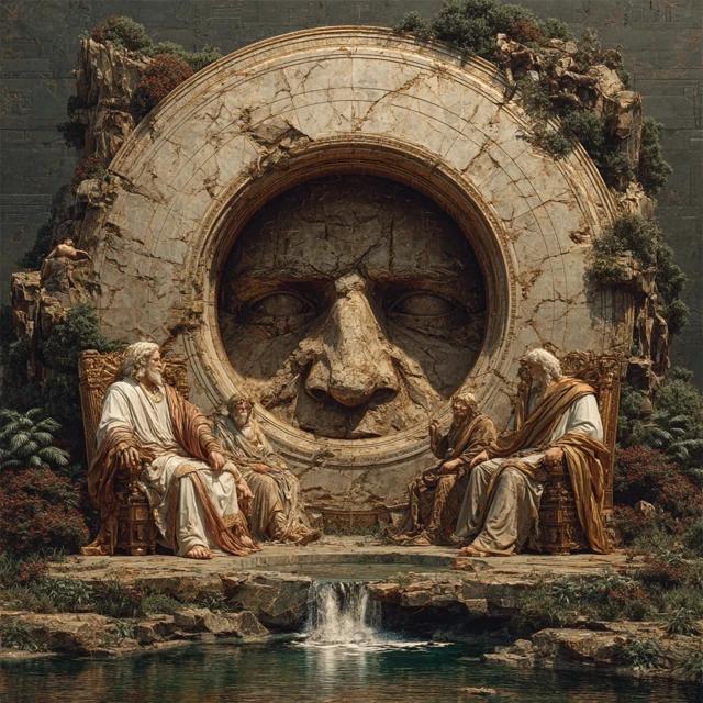 Neoclassical Painting Cognis Infinitum
