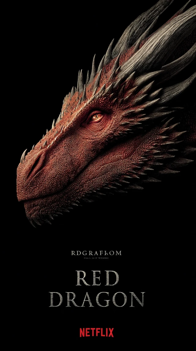 Red Dragon Netflix Movie Poster