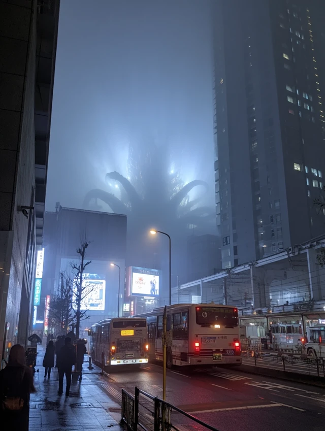 Cthulhu in Tokyo A Misty City Monster
